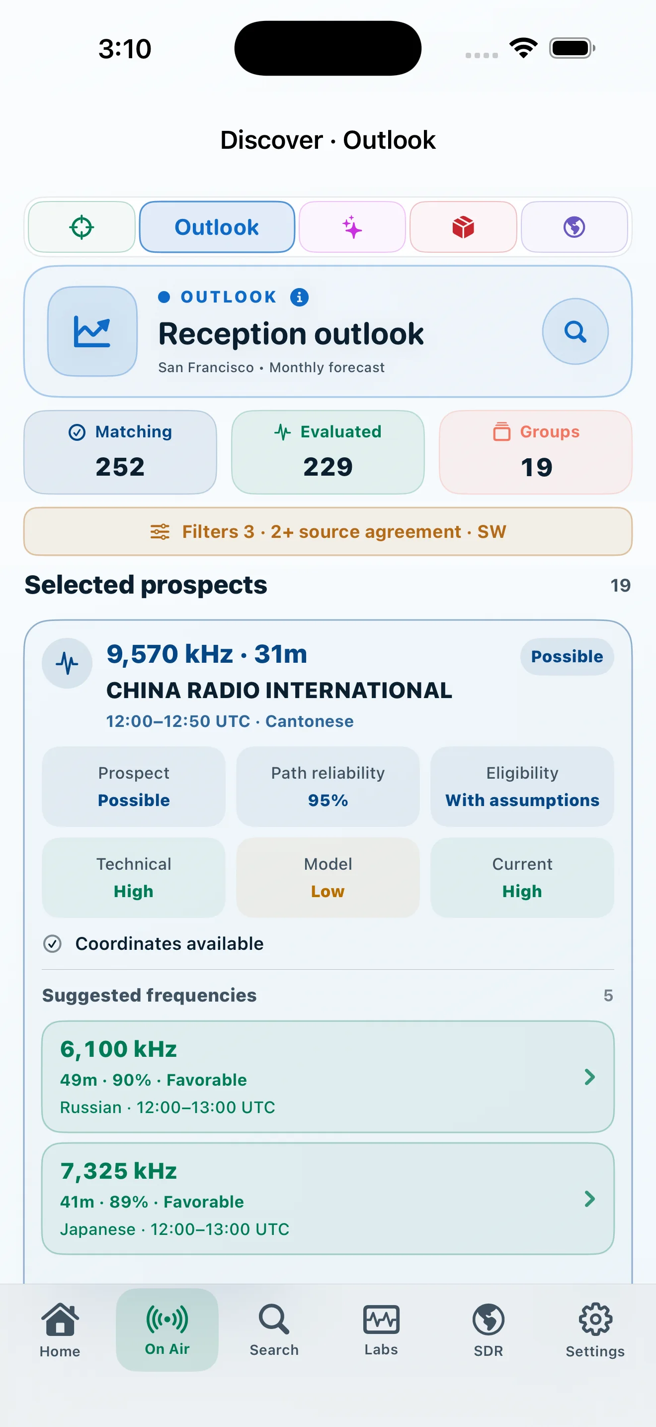 Outlook On Air view